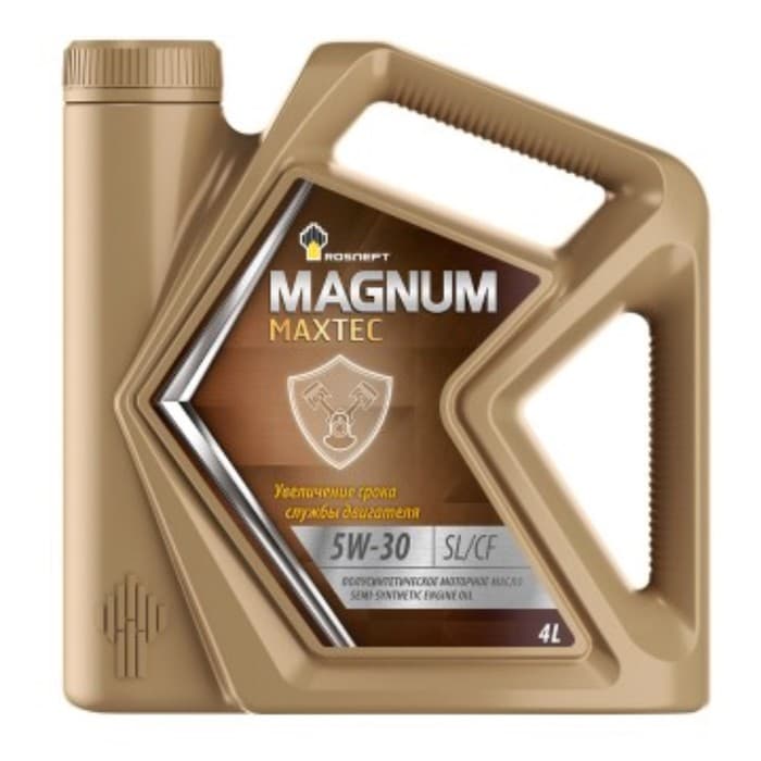 Масло моторное rosneft Magnum Maxtec 5W-30, 4 л п/синт