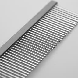 Расчёска для шерсти Wood, 17.5×3 см, с деревянной ручкой