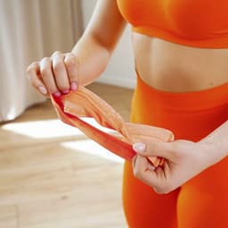 Повязка на голову ONLYTOP, цвет оранжевый