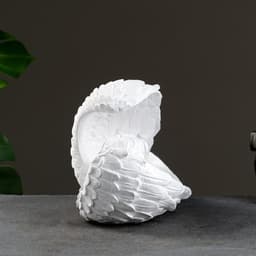 Фигура «Ангел в крыле большой» 17×38×21 см, белый