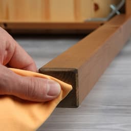 Накладка мебельная квадратная ТУНДРА, размер 18×18 мм, 32 шт., полимерная, коричневая