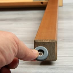 Накладка мебельная круглая ТУНДРА, d=25 мм, 8 шт., полимерная, серая