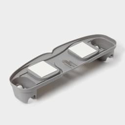 Держатель для швабр, 30×10×5 см, на липучке, с крючком, МИКС