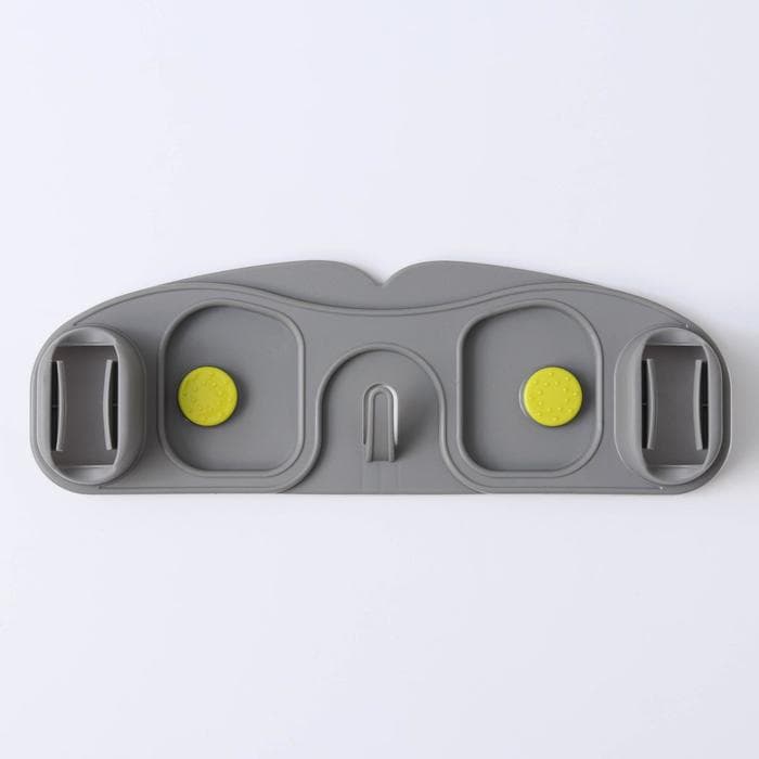 Держатель для швабр, 30×10×5 см, на липучке, с крючком, МИКС