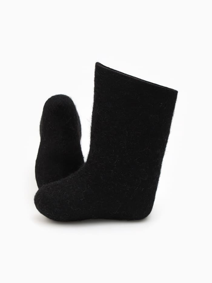 Валенки детские, размер 29, чёрные