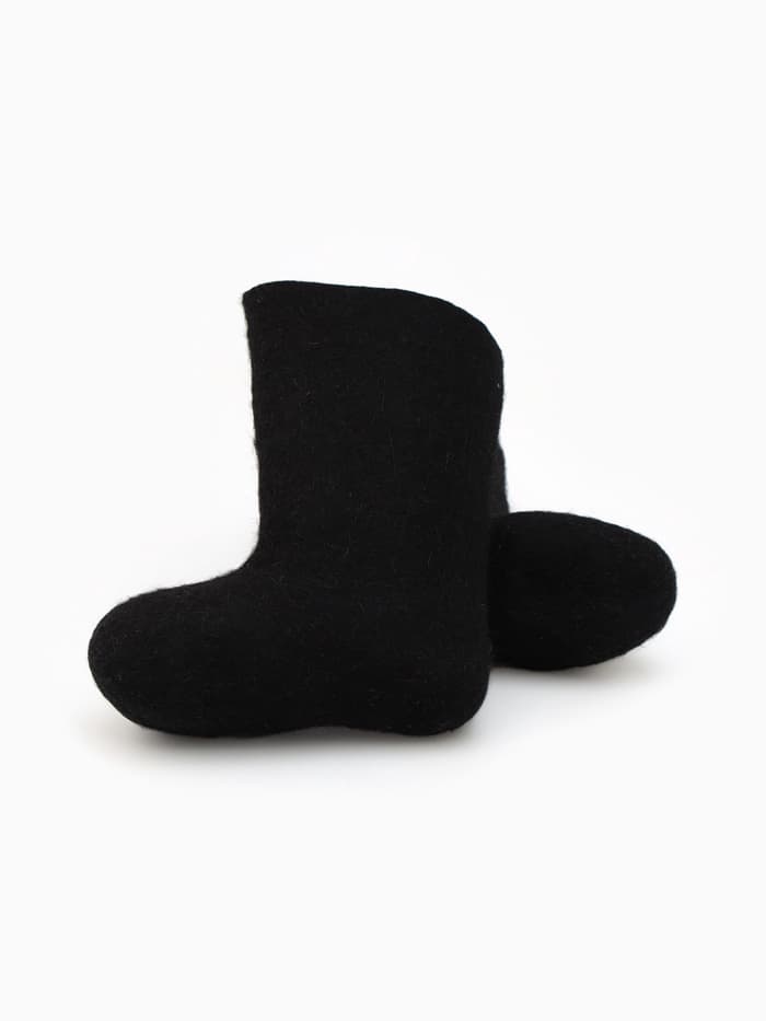 Валенки детские, размер 32, чёрные