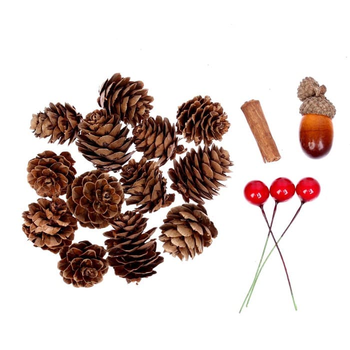 Новогодний декор «Пряные шишки»