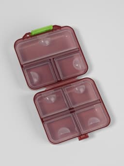 Таблетница «Трансформер», 7.5×6.5×3.5 см, 7 секций, МИКС