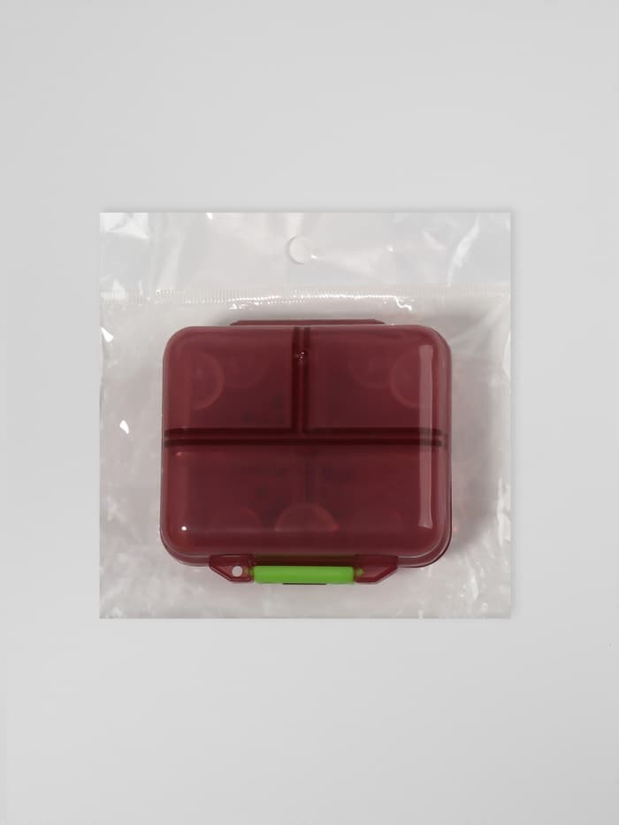 Таблетница «Трансформер», 7.5×6.5×3.5 см, 7 секций, МИКС