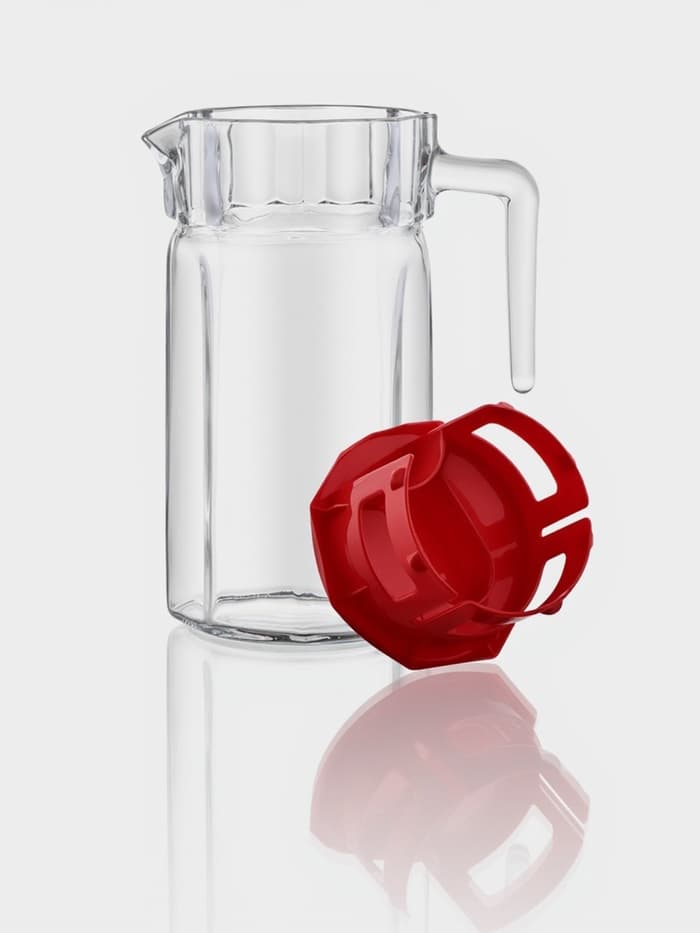 Набор питьевой стеклянный Kosem, 7 предметов: кувшин 1.5 л, стаканы 300 мл, 6 шт.