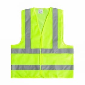 Жилет сигнальный, светоотражающий, 3 класс, размер XL, , 60 г/м², салатовый