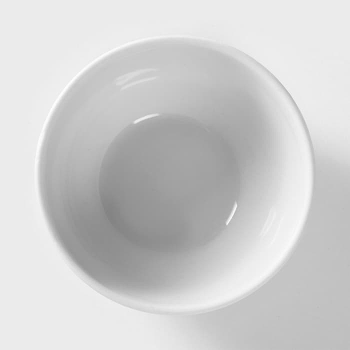 Солонка - соусник Добрушский завод «Романс», 50 мл, фарфор, белый