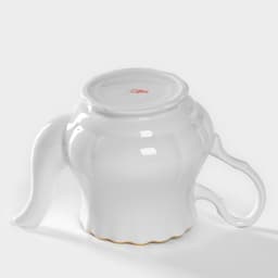 Чайник заварочный Добрушский завод «Романс», 800 мл, фарфор, белый