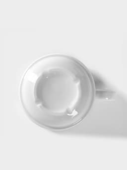 Чашка кофейная Добрушский завод «Бельё», 100 мл, фарфор, белая