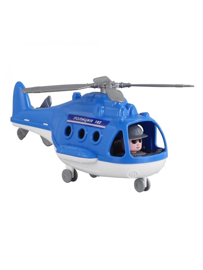 Вертолёт - полиция «Альфа», цвет МИКС, в сетке