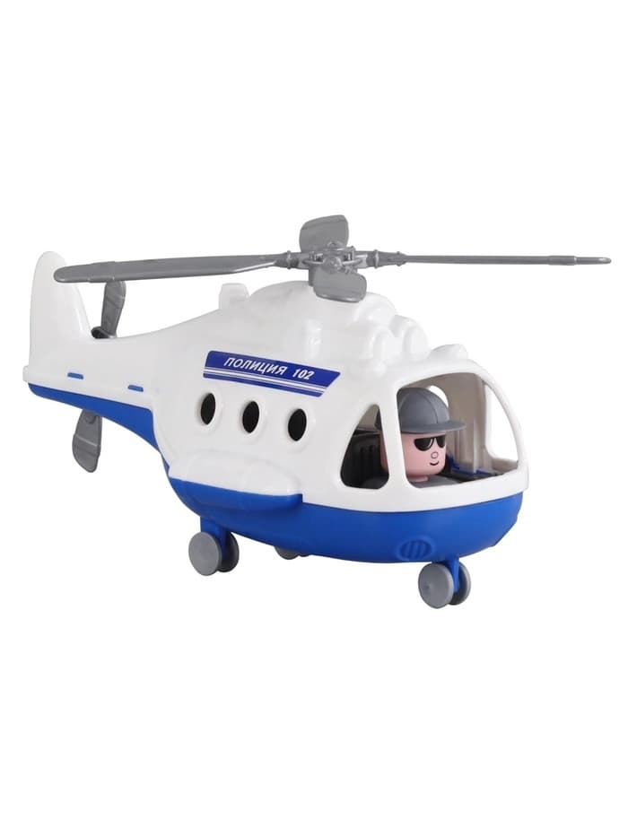 Вертолёт - полиция «Альфа», цвет МИКС, в сетке