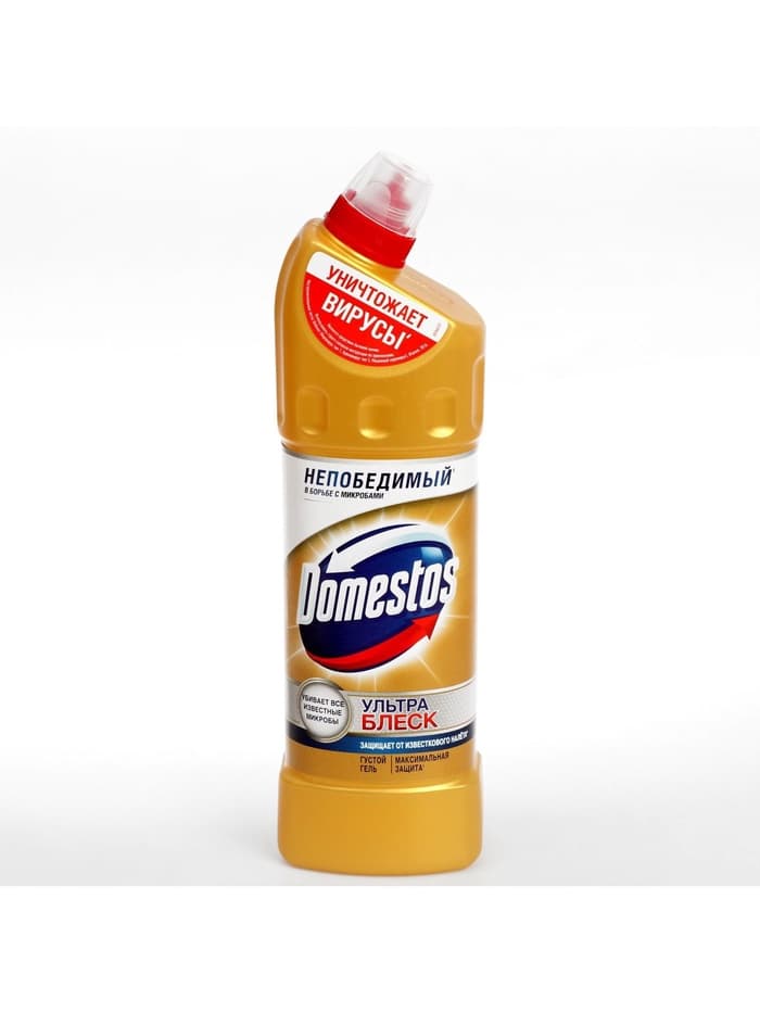 Средство чистящее для унитаза Domestos «Ультра блеск», 1 л