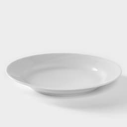 Тарелка Добрушский завод «Бельё.Голубка», d=20 см, фарфор, белая