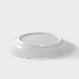 Тарелка Добрушский завод «Бельё.Голубка», d=20 см, фарфор, белая