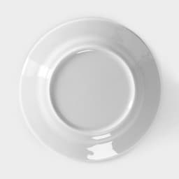 Тарелка Добрушский завод «Бельё.Голубка», d=20 см, фарфор, белая