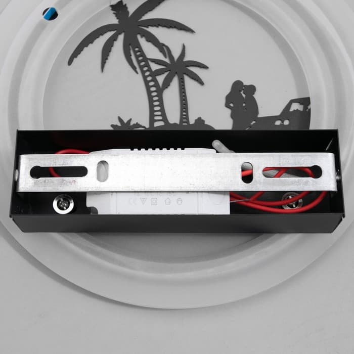 Бра «Романтика» LED 24 Вт 3000-4000К черный 22×3.8×22 см