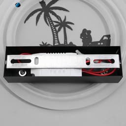 Бра «Романтика» LED 24 Вт 3000-4000К черный 22×3.8×22 см