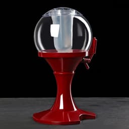 Башня пивная «Сфера», 3 л, колба для льда, пластик, красная