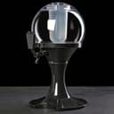 Башня пивная «Сфера», 3 л, колба для льда, пластик, чёрная