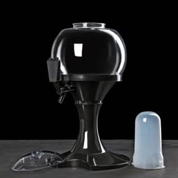 Башня пивная «Сфера», 3 л, колба для льда, пластик, чёрная