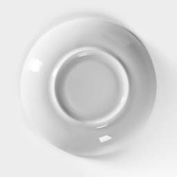 Блюдце Добрушский завод «Бельё», d=15 см, фарфор, белое