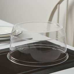 Крышка для тортницы пластиковая одноразовая ПР-Т-193, внешний 11×10×7 см, внутренний 22.5×19.4×10 см, цвет прозрачный, 100 шт./уп