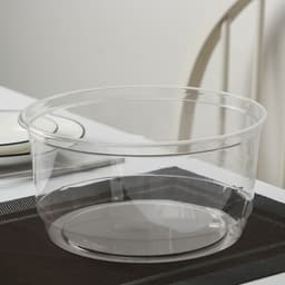 Крышка для тортницы пластиковая одноразовая ПР-Т-193, внешний 11×10×7 см, внутренний 22.5×19.4×10 см, цвет прозрачный, 100 шт./уп