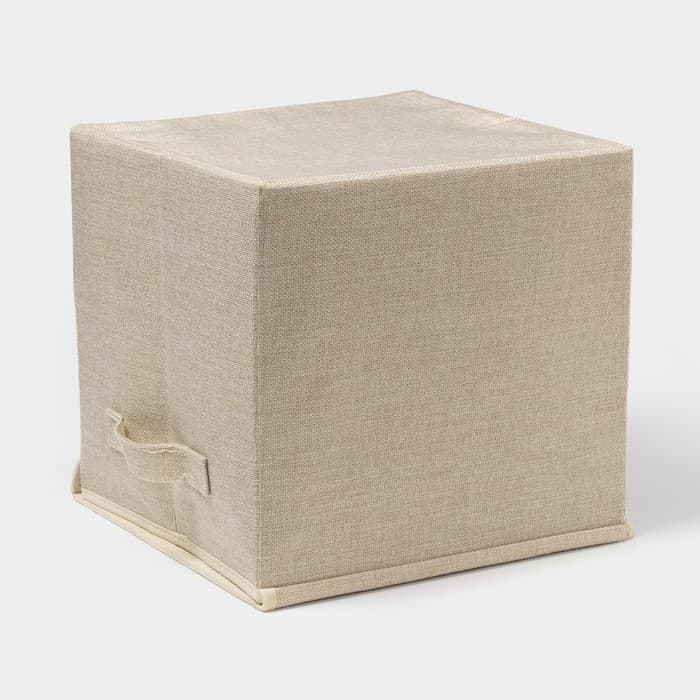 Короб стеллажный для хранения с крышкой «Совушка-индеец», 29×29×28.5 см