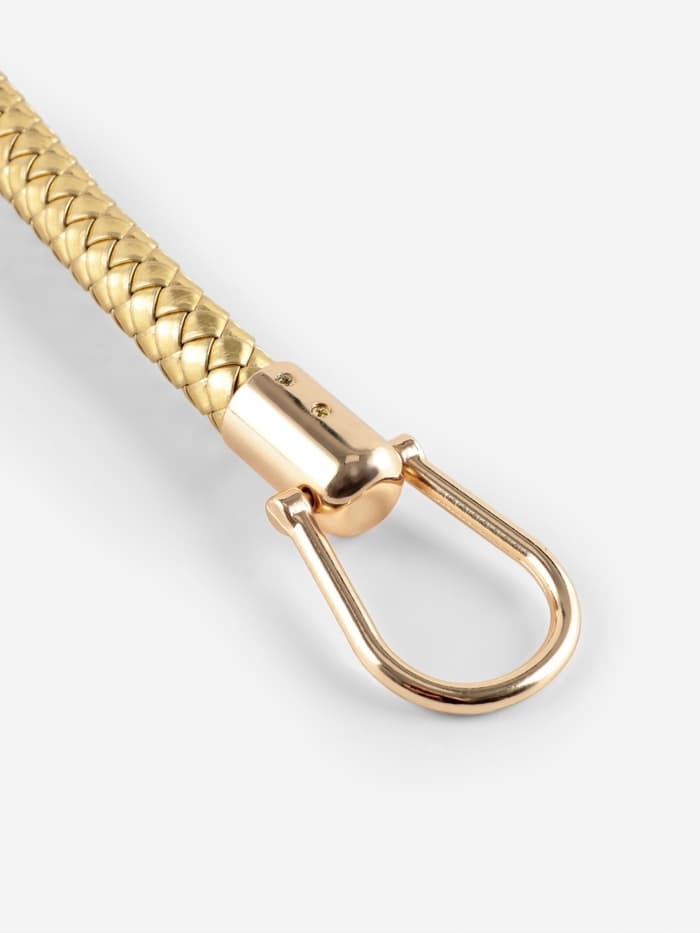 Ручка для сумки, 55 см, цвет золотой