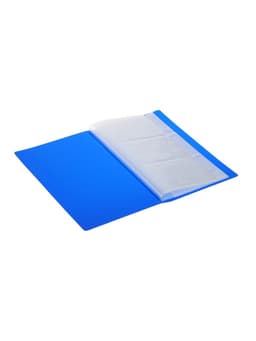 Визитница на 60 карт, 3 карты на 1 листе, обложка пластик, МИКС