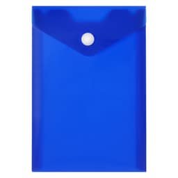 Папка-конверт на кнопке, А6, 180 мкм, вертикальная, глянцевая, МИКС