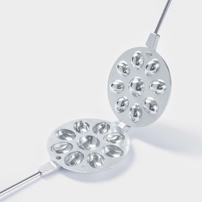 Форма для выпечки Доляна «Орешница», 9 ячеек, алюминий