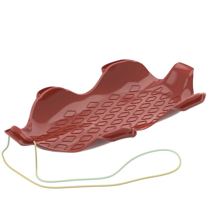 Санки ледянка «Метеор», 95×65×13 см, цвета МИКС