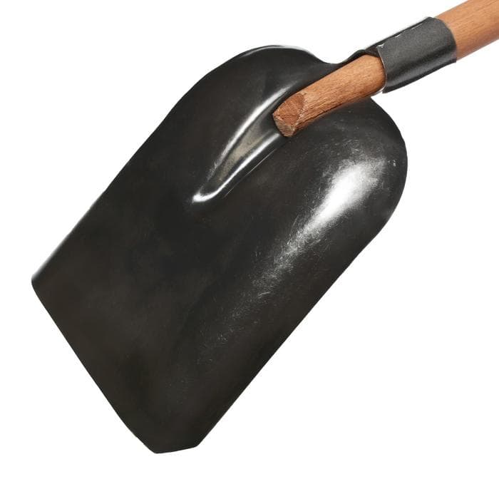Лопата совковая, L=140 см, деревянный черенок, Greengo