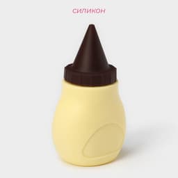 Шприц кондитерский Доляна «Капелька», силикон, 4×3.5×8.5 см
