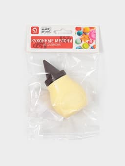 Шприц кондитерский Доляна «Капелька», силикон, 4×3.5×8.5 см