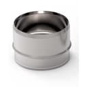 Заглушка внутренняя глухая для дымохода «УМК», d=120 мм, нержавеющая сталь