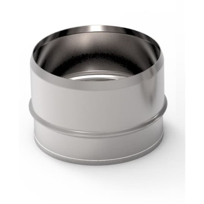 Заглушка внутренняя глухая для дымохода «УМК», d=210 мм, нержавеющая сталь