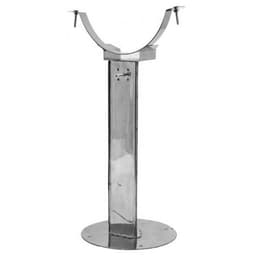 Кронштейн стеновой телескопический для дымохода «УМК», 40 - 75 мм, d=280 мм, нержавеющая сталь 1.0 мм