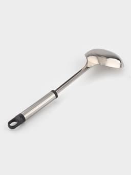 Половник Доляна «Помощник», 140 мл, 32 см, нержавеющая сталь, серебристый