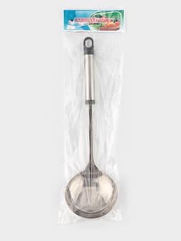 Половник Доляна «Помощник», 140 мл, 32 см, нержавеющая сталь, серебристый