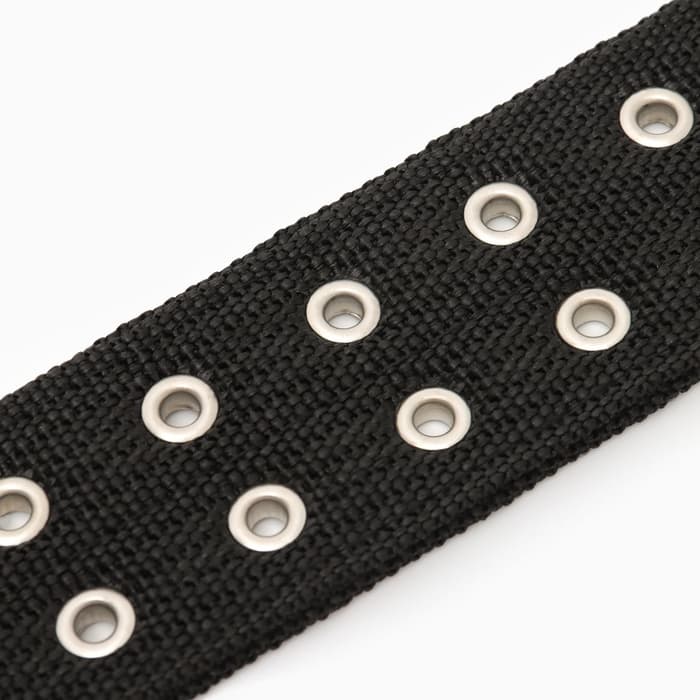 Ошейник, 80×4.9 см, ОШ 65-75 см, четырёхслойный, полиэстер, чёрный