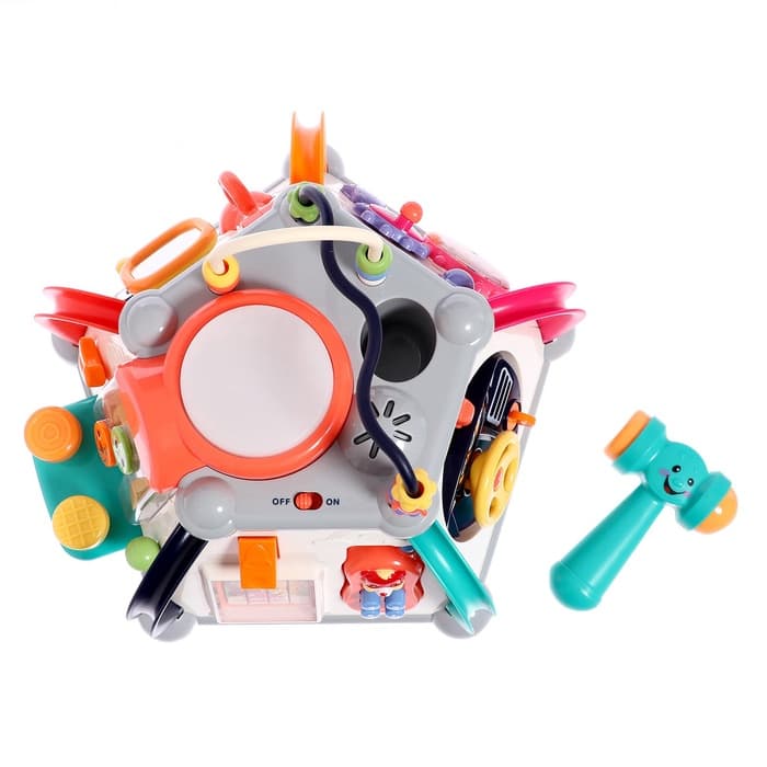 Развивающая игрушка «Логический центр», звуковые эффекты, МИКС