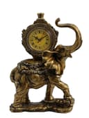 Часы настольные интерьерные каминные «Слон», 35×22×10 см