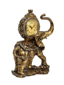 Часы настольные интерьерные каминные «Слон», 35×22×10 см
